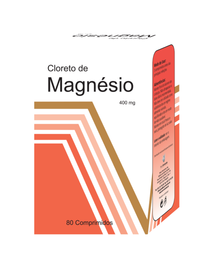 Cloreto de Magnésio - 80 comprimidos