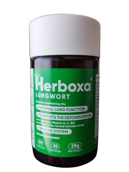 Herboxa Lungwort | Suplemento dietético herbal