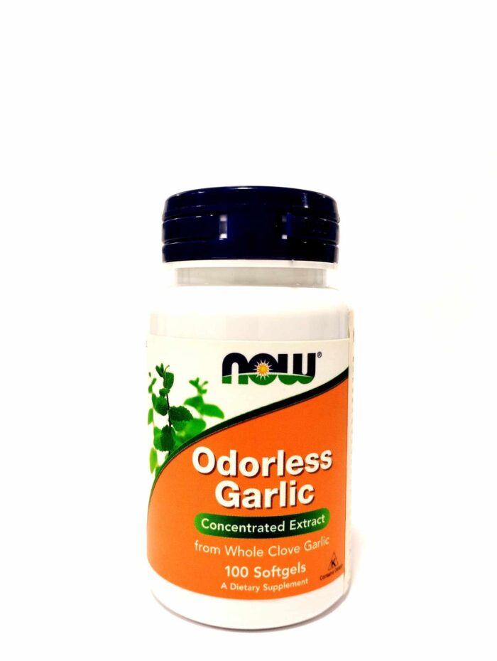 Odorless Garlic – 100 cápsulas – Now
